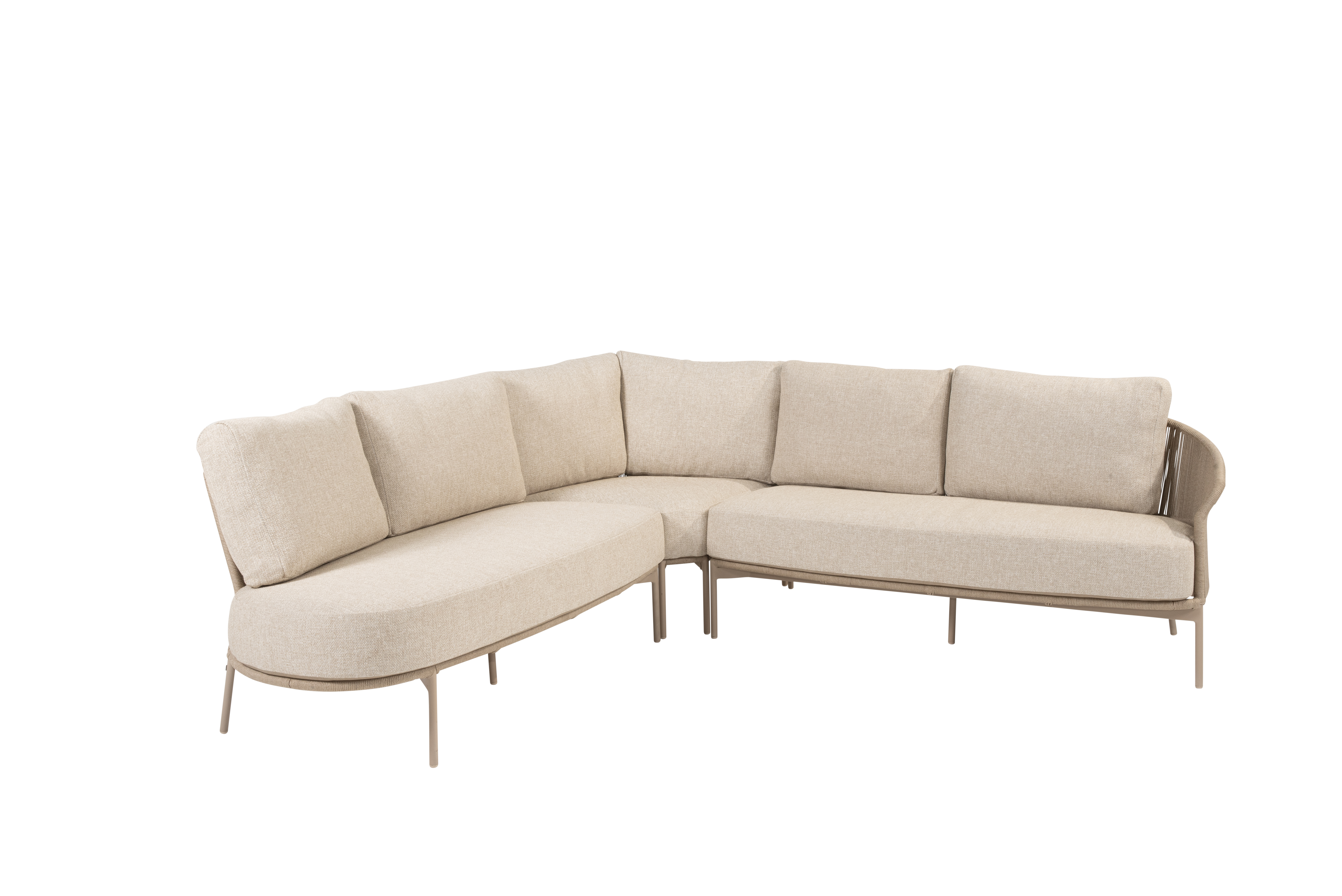  Taste Florence Mod. Set W/cushions - Latte